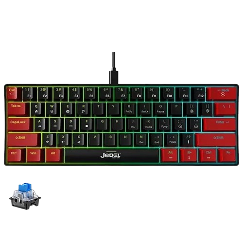 KEYBORAD GEDEL BLUE SWITCH 60%