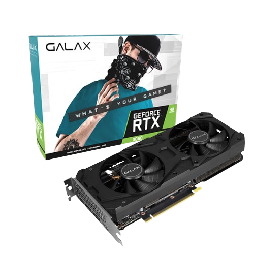 GPU RTX 3060 GALAX  1 CLICK OC 12GB
