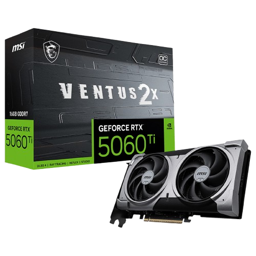 GPU GRAPHIQUE MSI RTX5060TI 16G VENTUS 2X OC PLUS