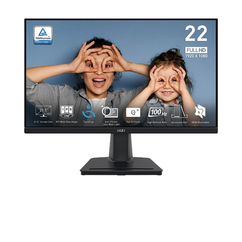 MONITOR MSI PRO MP225V - 22 POUCE - 100HZ - VA