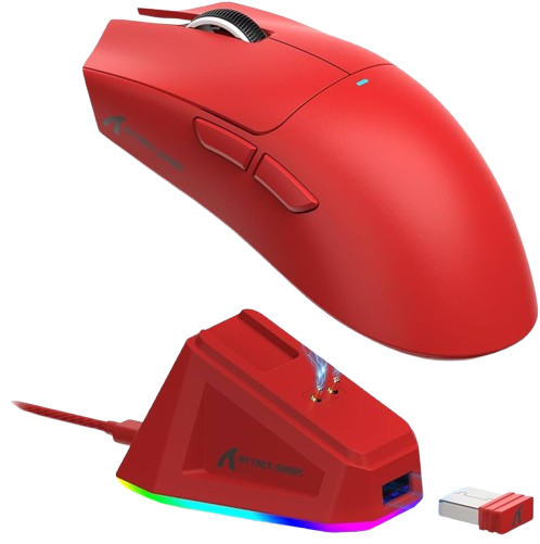 MOUSE ATTACK SHARK X11 RED